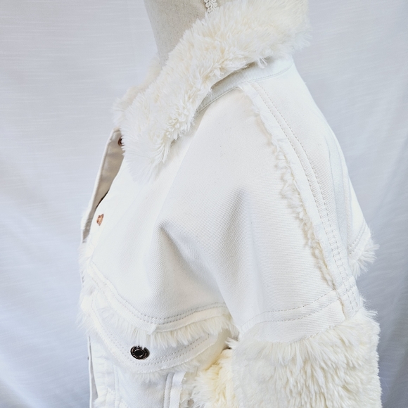 NWT Mavi Destiny Gold Icon Jean Jacket size Medium - Picture 11 of 16